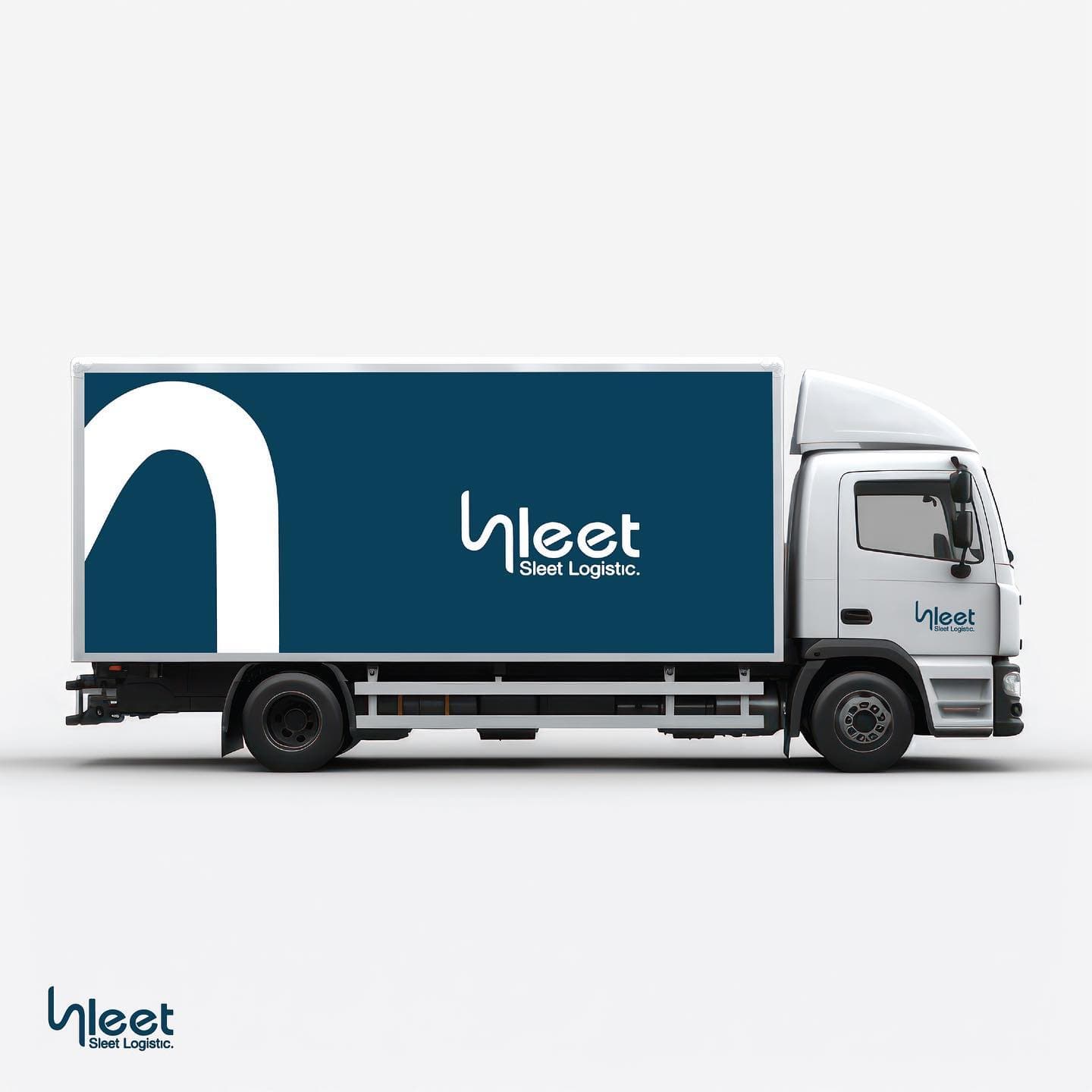 truck on road